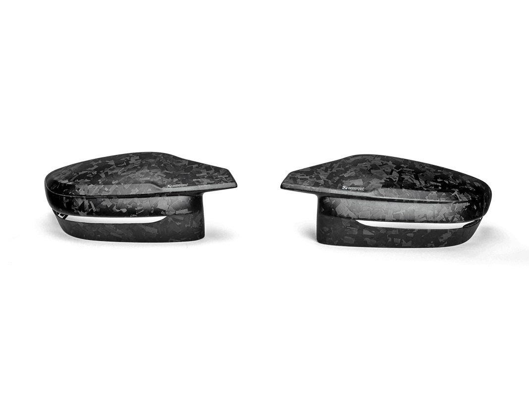 Chopped Carbon Fibre Mirror Cap Set (Matte)