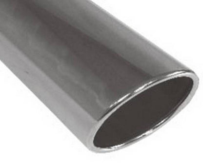 Sportschalldämpfer mit 2 Endrohren 115x85mm (Typ 32), inkl. TÜV-Teilegutachten!