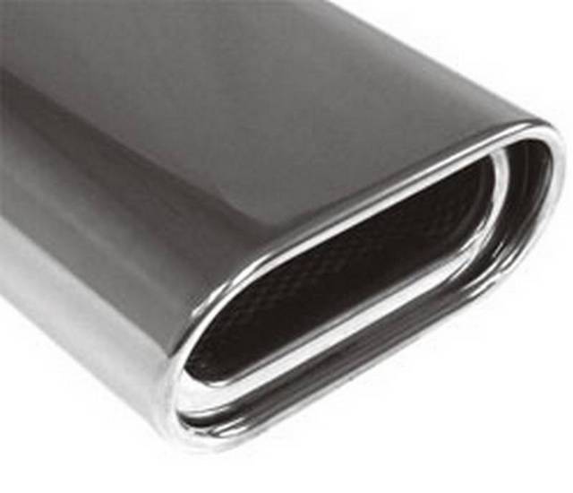 Halbanlage ab KAT (3-Loch Flansch) mit 1 Endrohr 135x80mm (Typ 53), inkl. (EG-) GENEHMIGUNG!