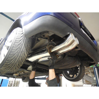 Sportschalldämpfer mit 2 Endrohren 76mm (Typ 18), inkl. (EG-) GENEHMIGUNG!