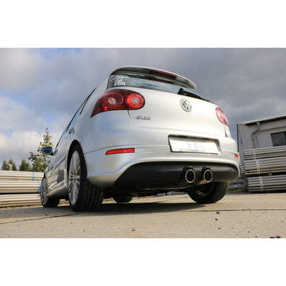 Sportschalldämpfer mit 2 Endrohren 100mm (Typ 16), inkl. (EG-) GENEHMIGUNG!